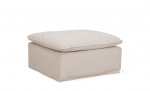 Bytt til bilde nr. 1 (DOVER Grand Deluxe fotskammel Lin Beige)