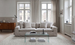 Bytt til bilde nr. 3 (DOVER Grand Deluxe 4-seters sofa Sandbeige)