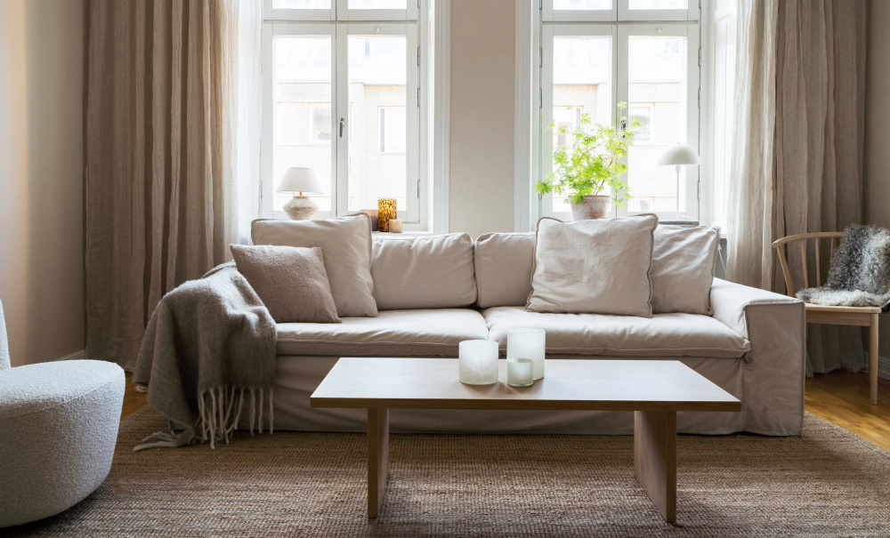 Bilde nr 6 (DOVER Grand Deluxe 4-seters sofa Sandbeige)