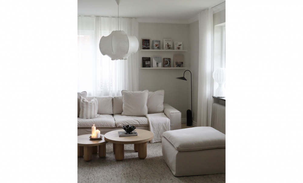 Bilde nr 2 (DOVER Grand Deluxe fotskammel Sandbeige)