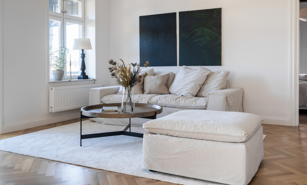 Bilde nr 3 (DOVER Grand Deluxe fotskammel Sandbeige)