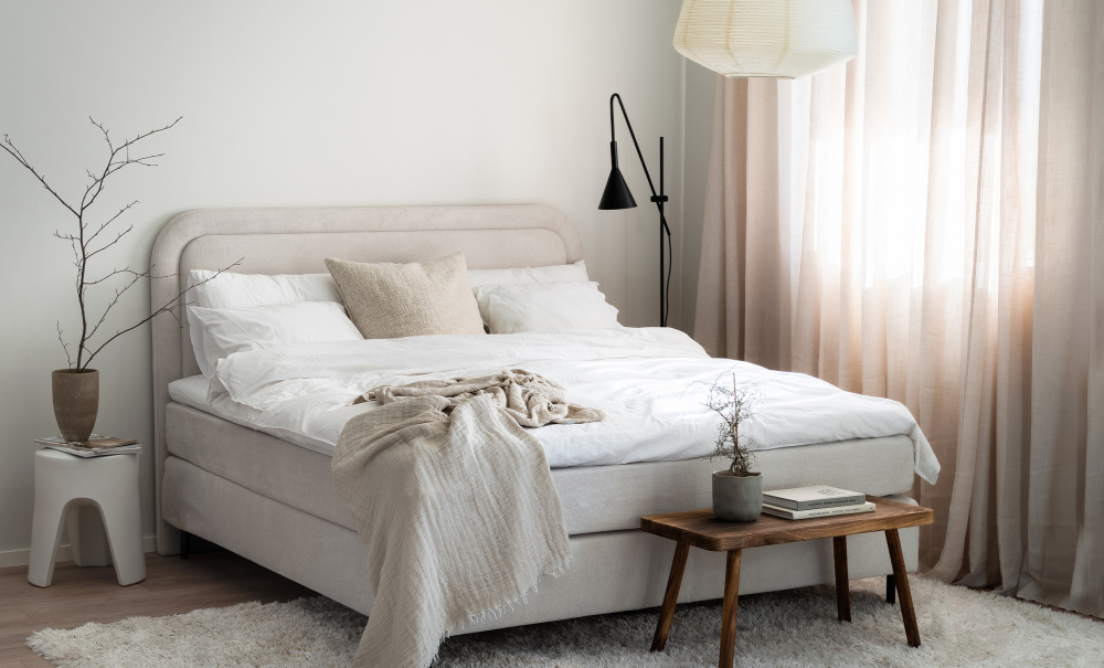 Bilde nr 2 (ELIE Kontinentalseng 120 Offwhite)