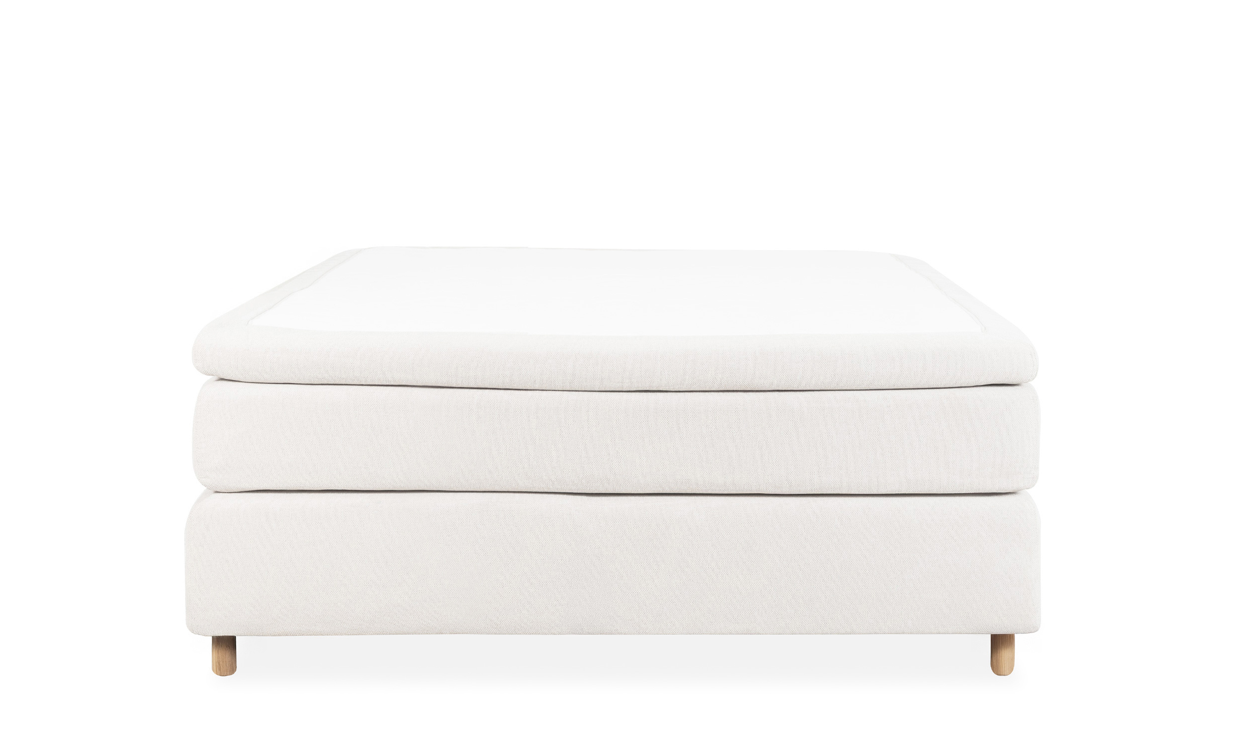 Zoom ELIE EXCLUSIVE Kontinentalseng 160 Fast/Fast Offwhite i gruppen Soverom / Senger / Kontinentalsenger hos Sofas & more (ELIE-EXBED160FF-OW)