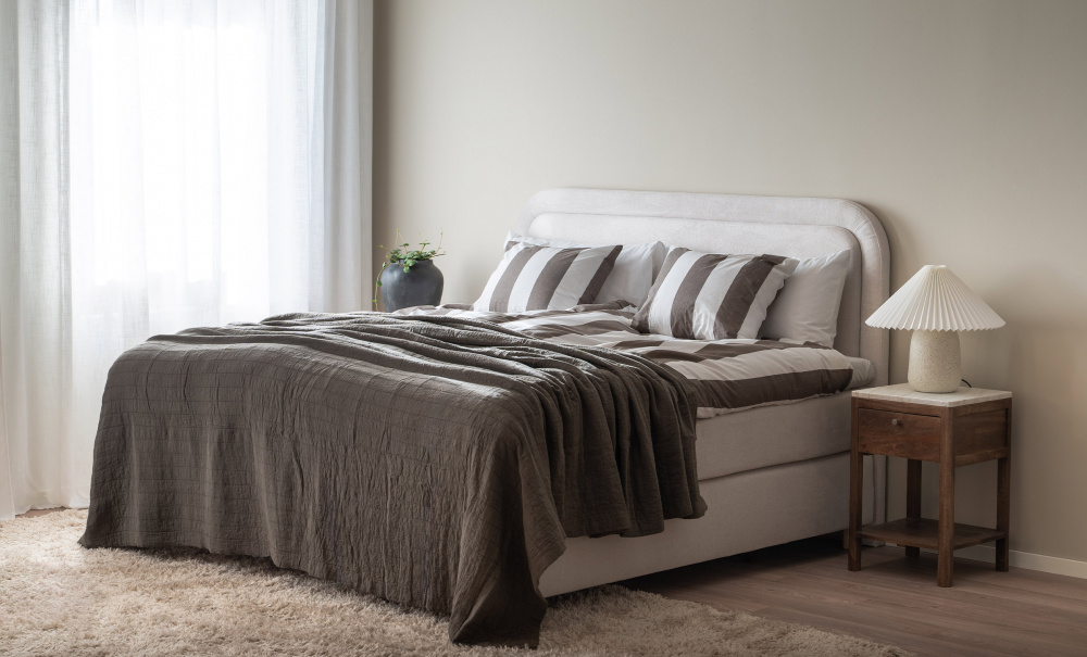 Bilde nr 2 (ELIE EXCLUSIVE Kontinentalseng 160 Medium/Medium Offwhite)