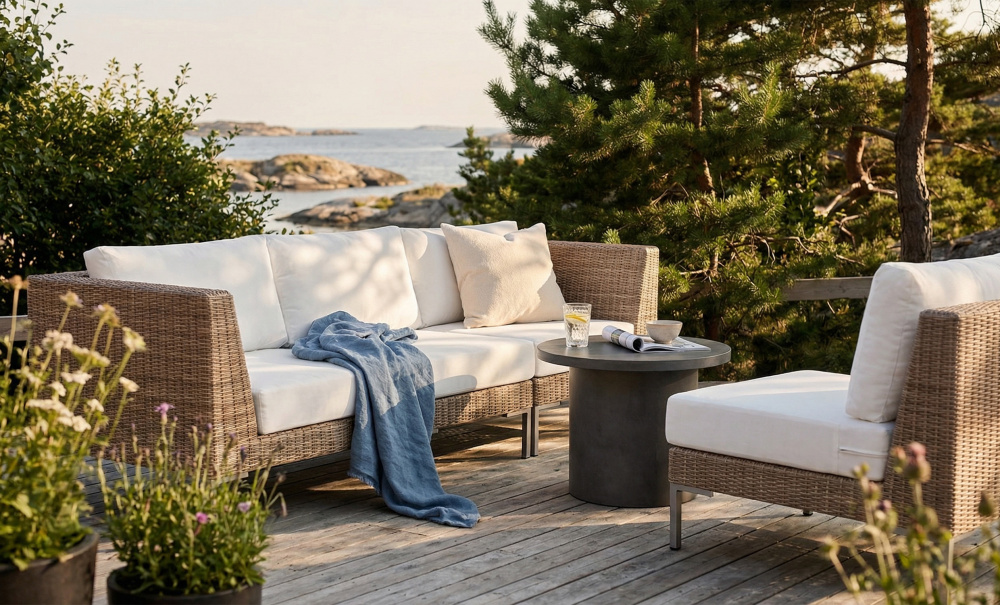 Bilde nr 2 (GREENVILLE Sofa L Kunstrotting)