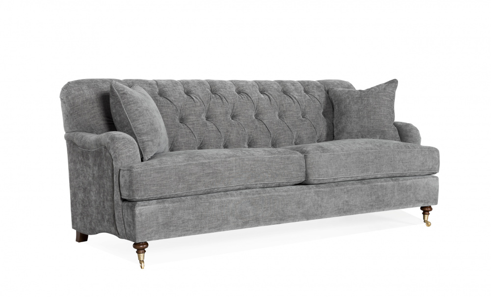 CROMWELL 3-seters sofa Lys gr i gruppen Stue / Sofaer / 3-seters sofaer hos Sofas & more (HS-196-30-2)