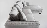 MANHATTAN Divansofa Høyre Beige