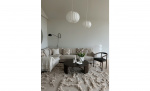 HILMA Takskjerm 40cm Offwhite