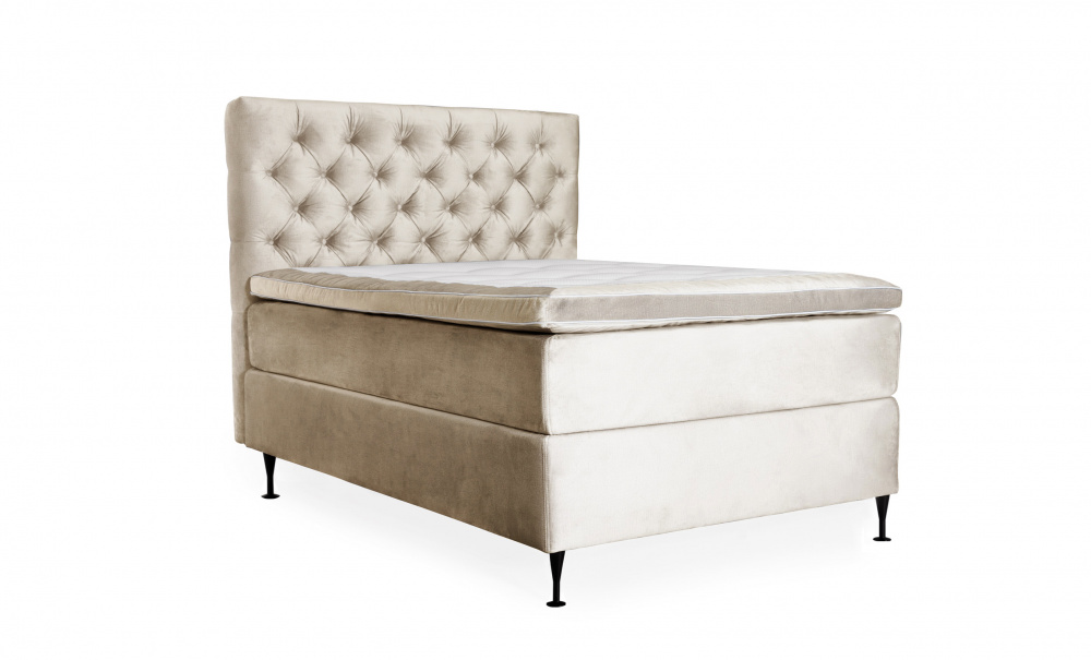 OPERA 120 Sengesett Velvet Beige i gruppen Soverom / Senger / Flyelssenger hos Sofas & more (KMP06034-PRD04216)