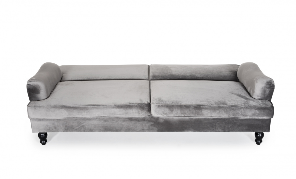 HOWARD Sovesofa Velvet Gr i gruppen Stue / Sofaer / Flyelssofaer hos Sofas & more (LAB-192N2S-CR-7)