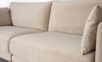 Bytt til bilde nr. 5 (LINDE 3-seters sofa Velvet Greige)