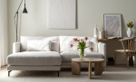 LINDE Divansofa Venstre Beige Bytt til bilde nr. 3 (LINDE Divansofa Venstre Beige)