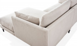 LINDE Divansofa Venstre Beige Bytt til bilde nr. 5 (LINDE Divansofa Venstre Beige)