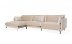 Bytt til bilde nr. 4 (LINDE Divansofa Large Venstre Velvet Greige)