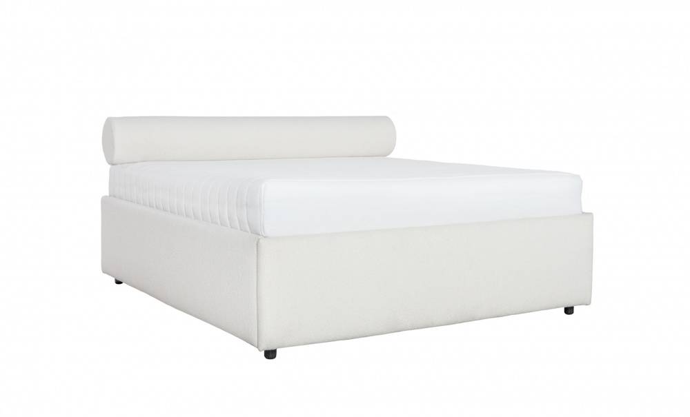 LOUICE Sengesett 140 Boucl Offwhite i gruppen Soverom / Senger / Senger 140 hos Sofas & more (LO-140-IV101)