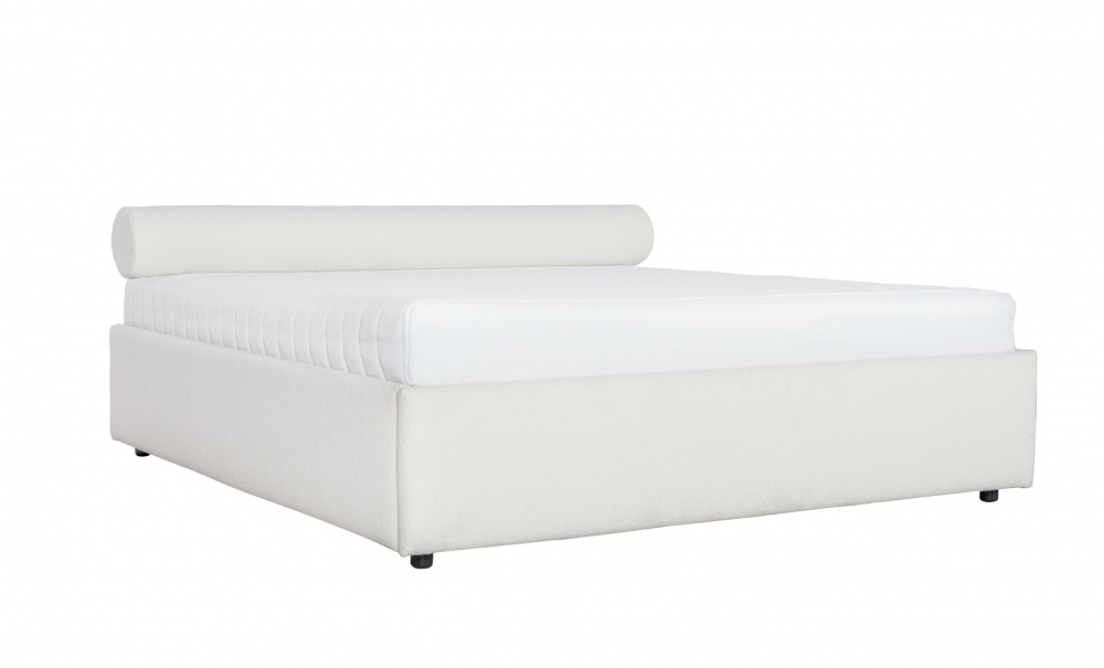 LOUICE Sengesett 160 Boucl Offwhite i gruppen Soverom / Senger / Senger 160 hos Sofas & more (LO-160-IV101)