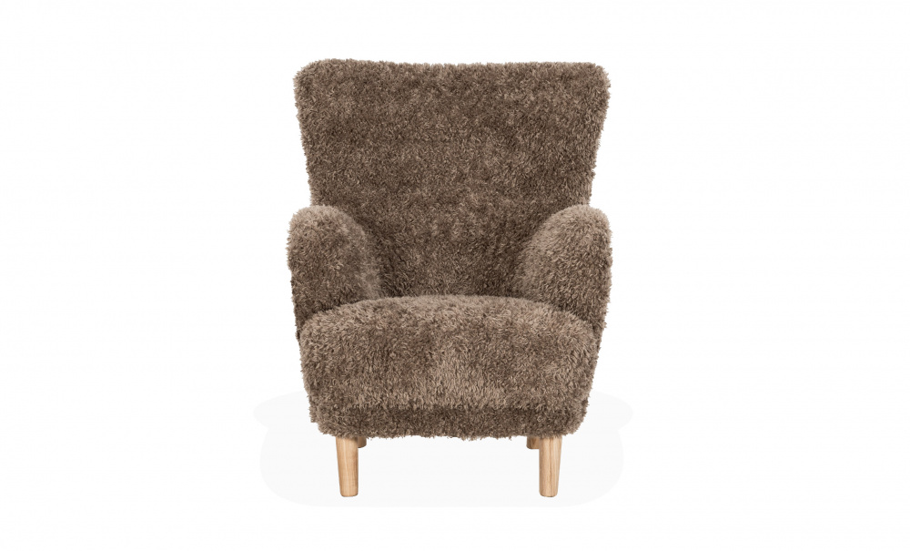 LOVA Lenestol Brun i gruppen Stue / Lenestoler hos Sofas & more (LO1SDO10)