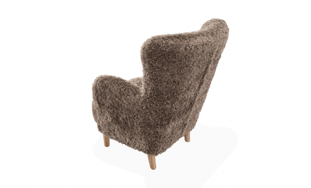 LOVA Lenestol Brun i gruppen Stue / Lenestoler hos Sofas & more (LO1SDO10)