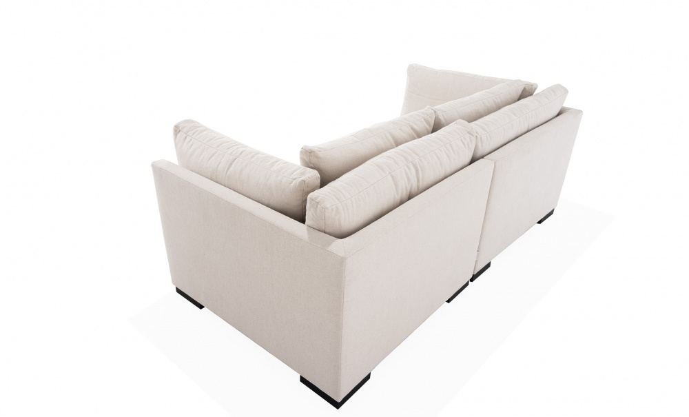 LYON 3-seters sofa Modulsofa Hvit i gruppen Stue / Sofaer / Modulsofaer hos Sofas & more (LY-3S-CAWH)