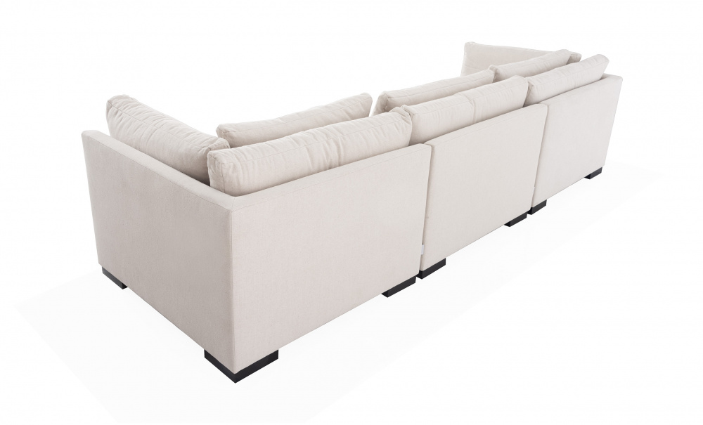 LYON 4-seters modulsofa Beige i gruppen Stue / Sofaer / 4-seters sofaer hos Sofas & more (LY-4S-CABE)