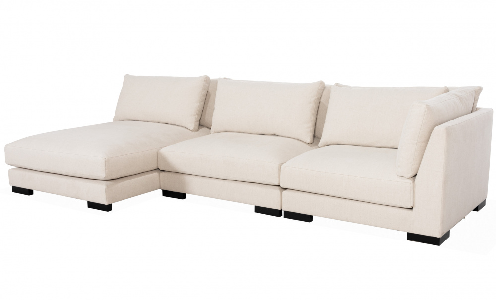 LYON Divansofa 4-seters Vendbar Beige i gruppen Stue / Sofaer / Divansofaer hos Sofas & more (LY-4SDI-CABE)