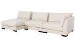 LYON Divansofa 4-seters Vendbar Beige Bytt til bilde nr. 5 (LYON Divansofa 4-seters Vendbar Beige)