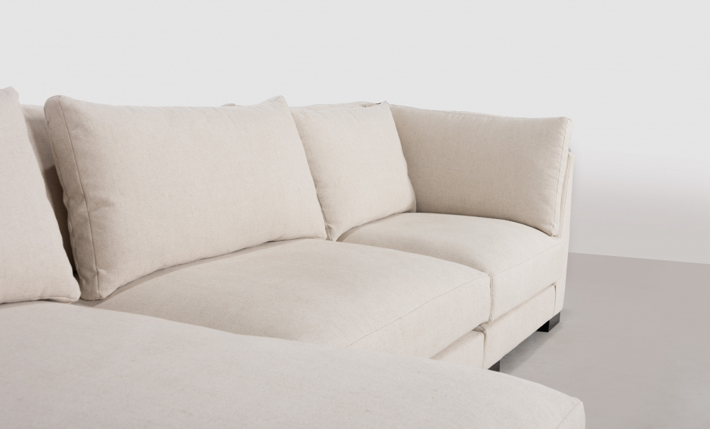 LYON Divansofa 4-seters Vendbar Beige i gruppen Stue / Sofaer / Divansofaer hos Sofas & more (LY-4SDI-CABE)