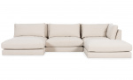 Bytt til bilde nr. 1 (LYON U-Sofa Vendbar Beige)
