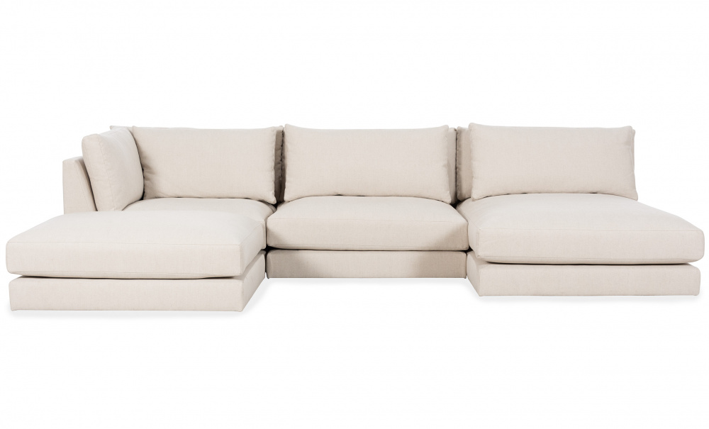 LYON U-Sofa Vendbar Beige i gruppen Stue / Sofaer / U-sofaer hos Sofas & more (LY-A3D-D3A-CABE)