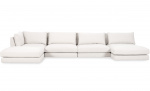 LYON Sofa Stor Vendbar Hvit