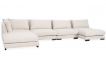LYON Sofa Stor Vendbar Hvit