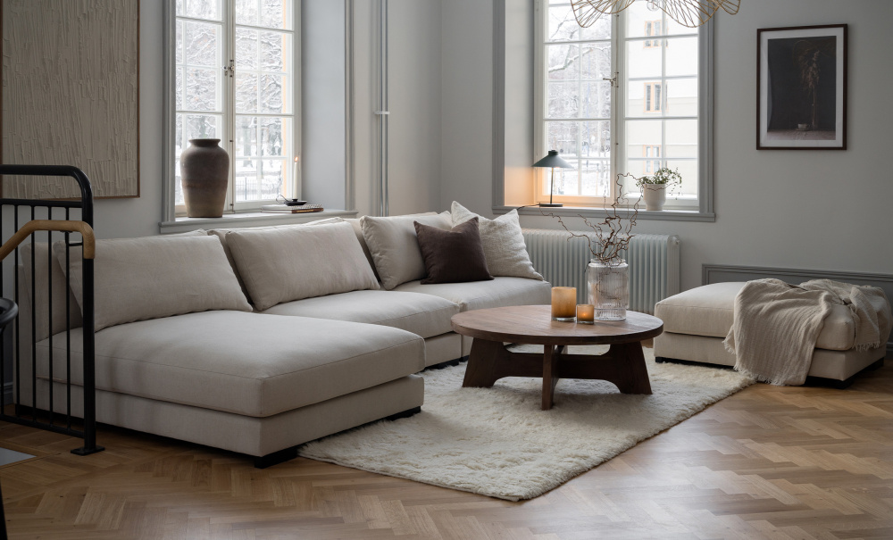 LYON Sofamodul Beige i gruppen Stue / Sofaer / Modulsofaer hos Sofas & more (LY-DM-CABE)