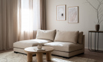 Bytt til bilde nr. 2 (LYON Sofa pen Beige)