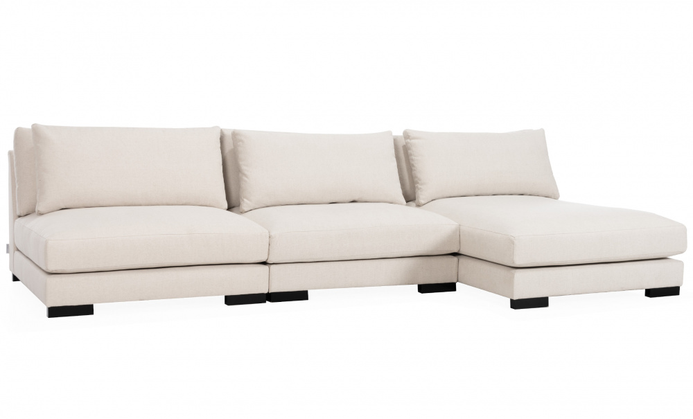 LYON Sofa Stor Åpen Hvit i gruppen Stue / Sofaer / Divansofaer hos Sofas & more (LY-ODI-LA-CAWH)