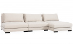 LYON Sofa Stor Åpen Hvit