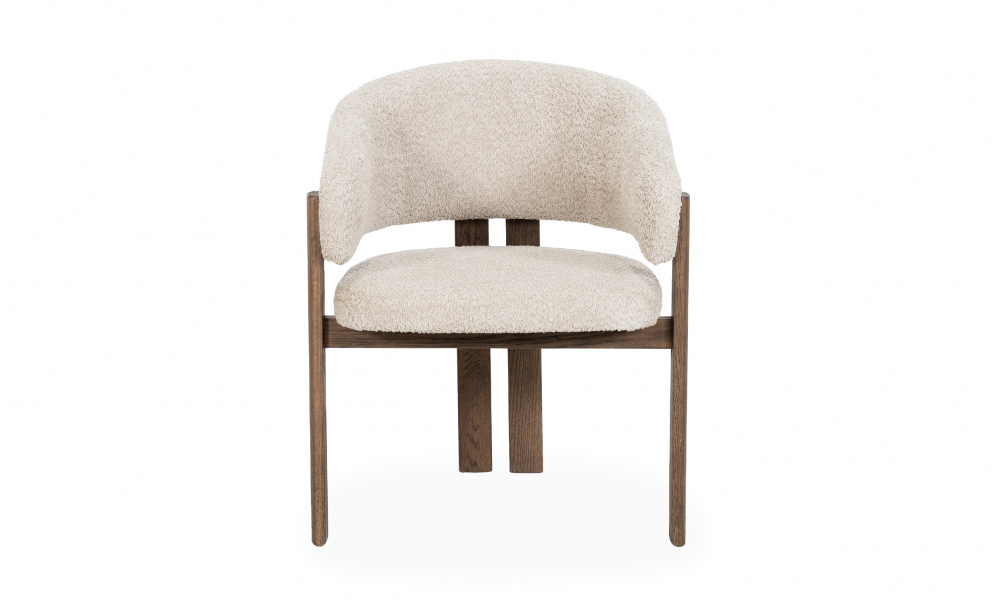 MATILDA 120/NODA Spisegruppe 4 Stolar Brun i gruppen Spiseplass / Bord / Spisegrupper / Spisegruppe 4 Stoler hos Sofas & more (MAT120-220VAL-NODA4)