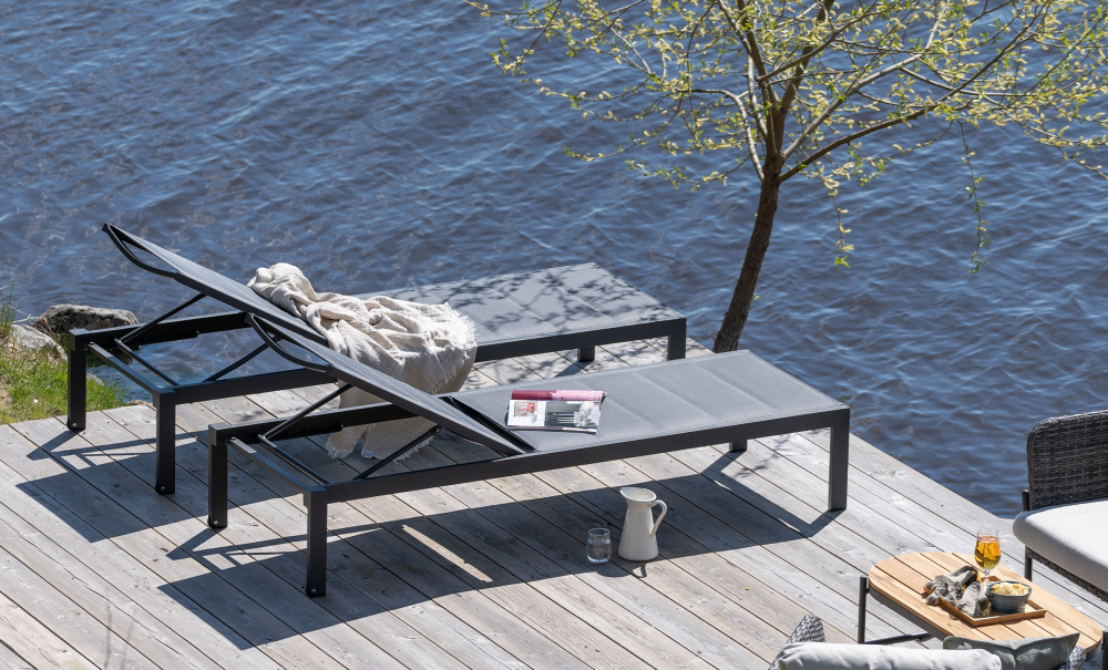 TOBAGO Solseng antrasitt i gruppen Utembler / Sittembler / Solstoler hos Sofas & more (MB4090-ANT)