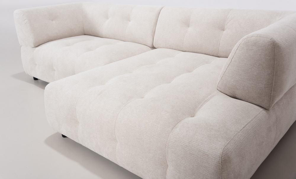 MINA Divan sofa Hyre Greige i gruppen Stue / Sofaer / Divansofaer hos Sofas & more (MINA-3D-GR)