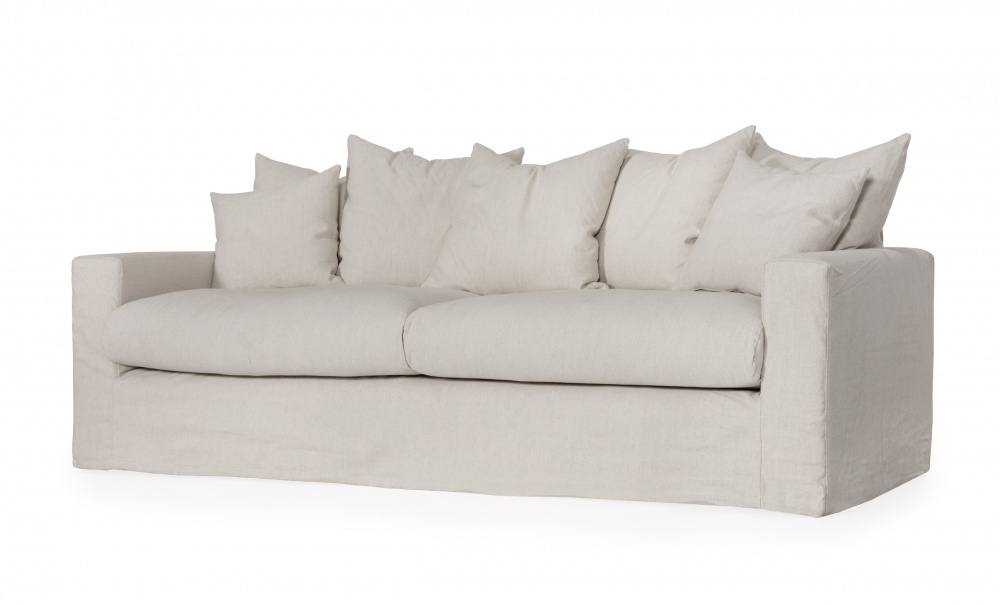 MONACO Premium 3-seters sofa Beige i gruppen Stue / Sofaer / 3-seters sofaer hos Sofas & more (MO3SBE)