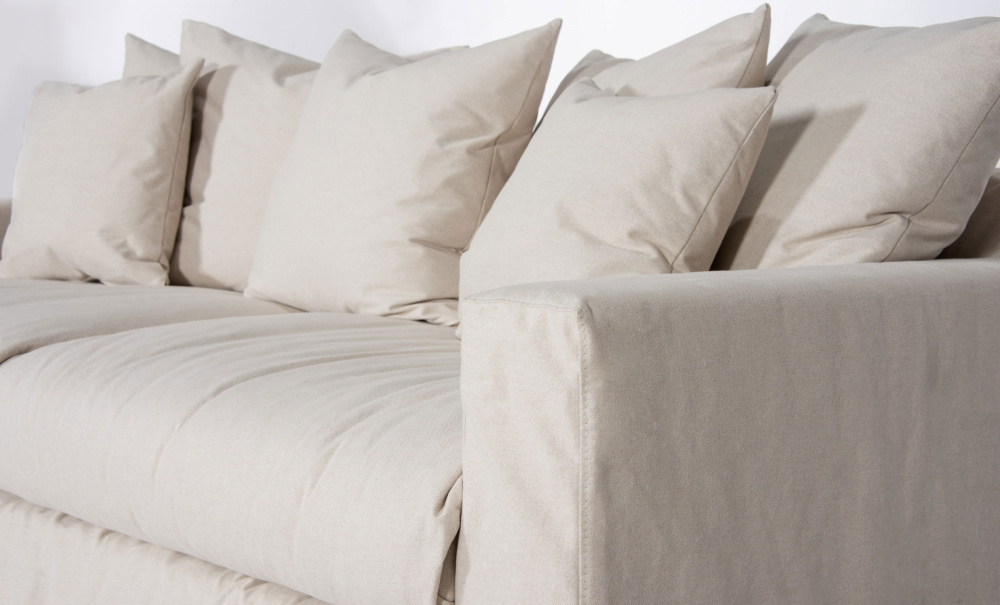 MONACO Premium 3-seters sofa Sandbeige i gruppen Stue / Sofaer / 3-seters sofaer hos Sofas & more (MO3SBR001)
