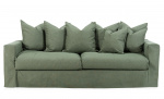 Bytt til bilde nr. 1 (MONACO Premium 3-seters sofa Grnn)