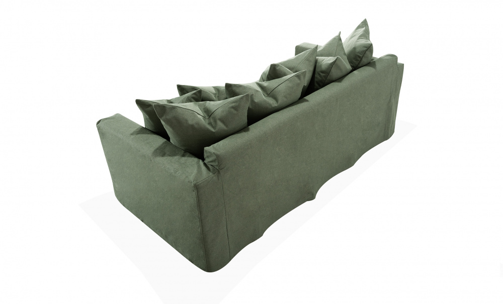 MONACO Premium 3-seters sofa Grnn i gruppen Stue / Sofaer / 3-seters sofaer hos Sofas & more (MO3SBR801)
