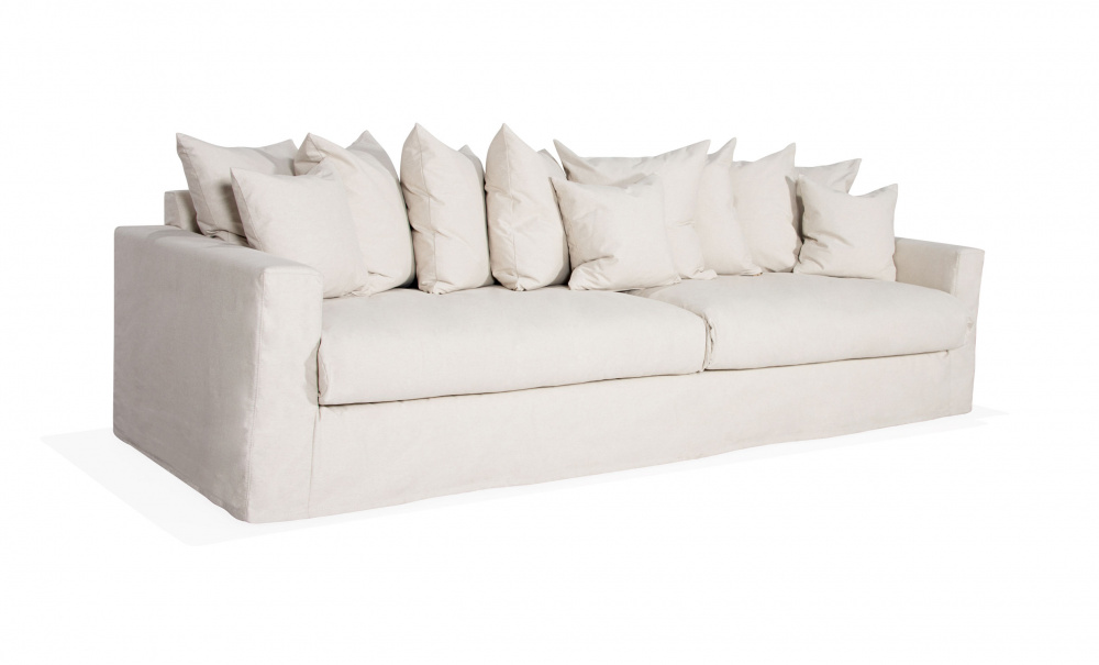 MONACO Premium 4-seters sofa Sandbeige i gruppen Stue / Sofaer / 4-seters sofaer hos Sofas & more (MO4SBR001)