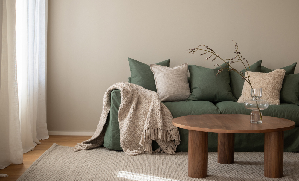 MONACO Premium 4-seters sofa Grnn i gruppen Stue / Sofaer / 4-seters sofaer hos Sofas & more (MO4SBR801)