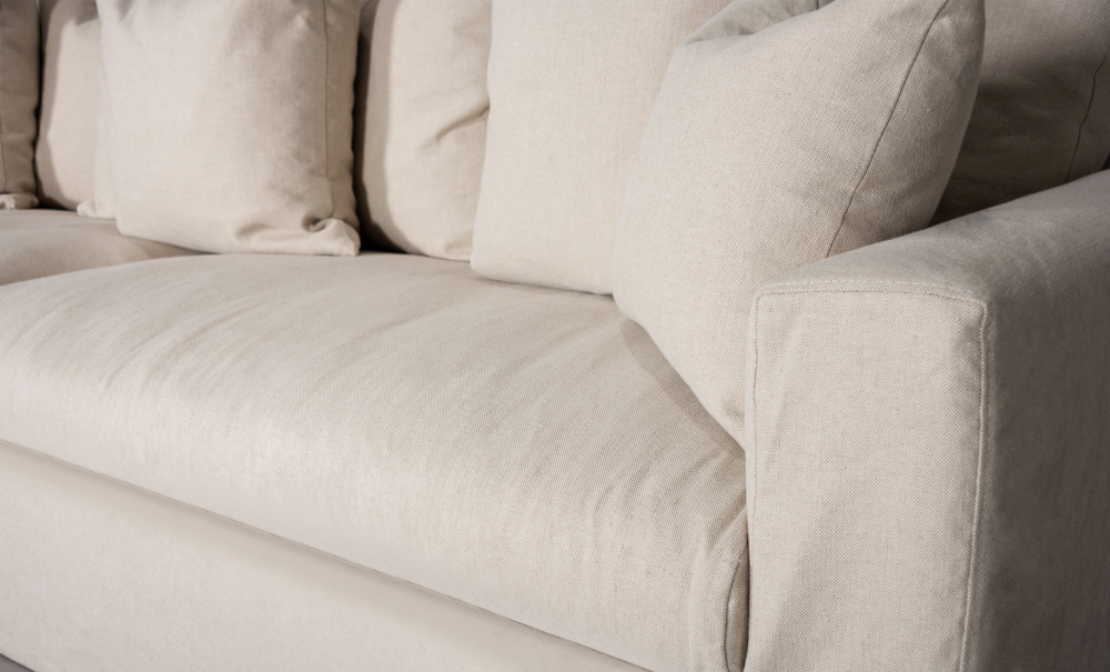 MONACO Premium 4-seters sofa Hvit i gruppen Stue / Sofaer / 4-seters sofaer hos Sofas & more (MO4SVI)