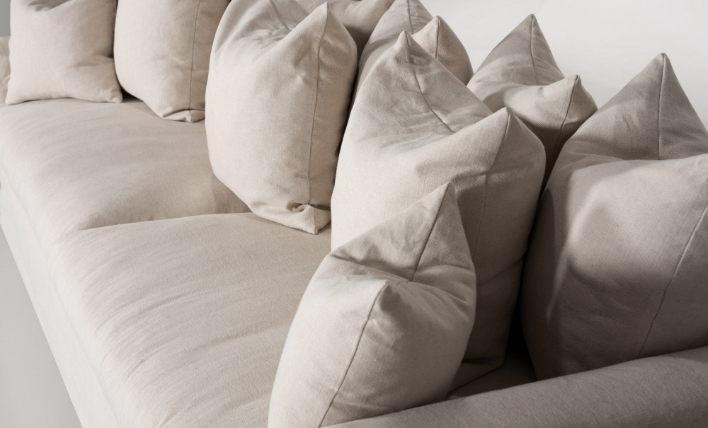 MONACO Premium 4-seters sofa Hvit i gruppen Stue / Sofaer / 4-seters sofaer hos Sofas & more (MO4SVI)