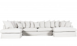 MONACO PREMIUM U-Sofa Venstre Hvit Bytt til bilde nr. 1 (MONACO PREMIUM U-Sofa Venstre Hvit)