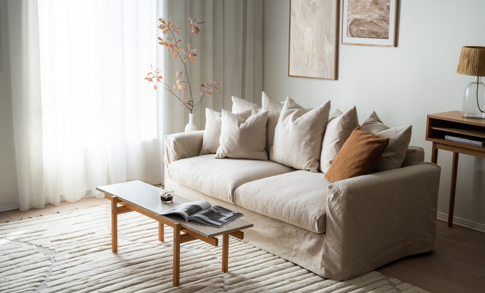 MONACO PREMIUM Sovesofa Hvit i gruppen Stue / Sofaer / Sovesofaer hos Sofas & more (MOBSVI)