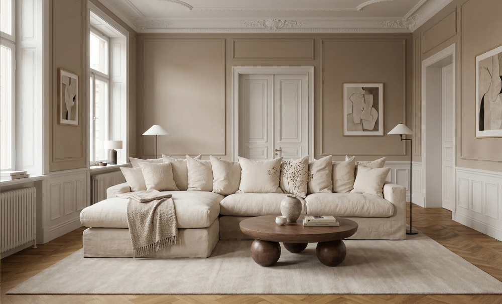 Bilde nr 4 (MONACO Premium Sofa Venstre Beige)