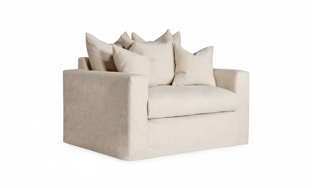MONACO Lenestol Beige i gruppen Stue / Lenestoler hos Sofas & more (MON-1SBE)